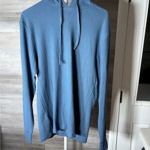 Maui and Sons Textured Blue Hoodie 1199/1059/1078